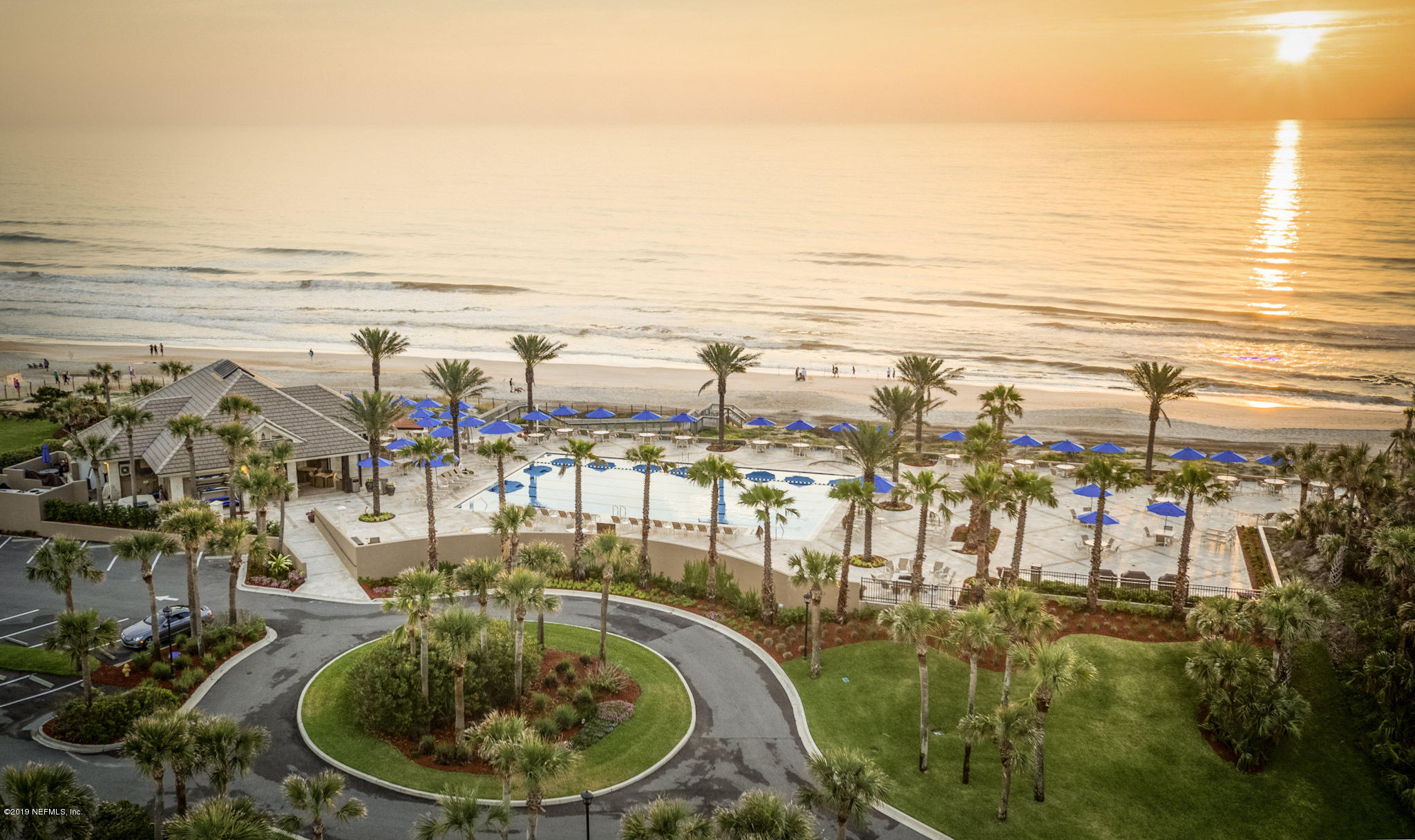 116 Governors Road Ponte Vedra Beach, FL 32082 - Photo 46 of 57 a view of a swimming pool with an ocean view