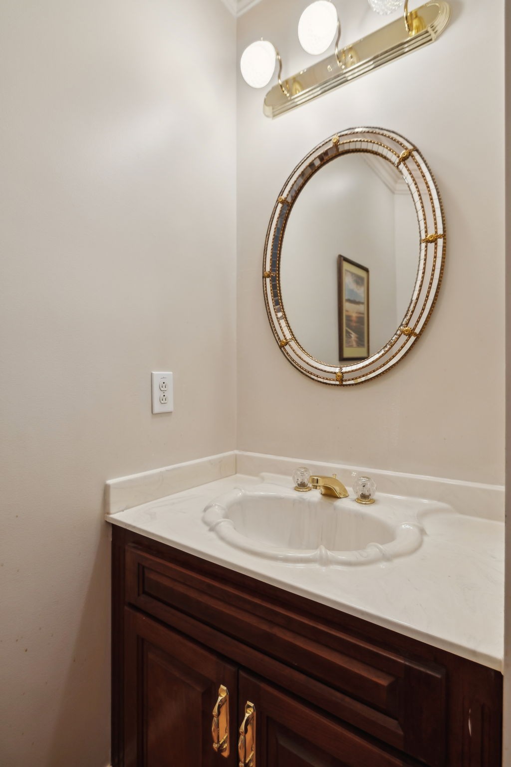 5090 Main Street Spring Hill, TN 37174 - Photo 27 of 91 a bathroom with a sink and a mirror