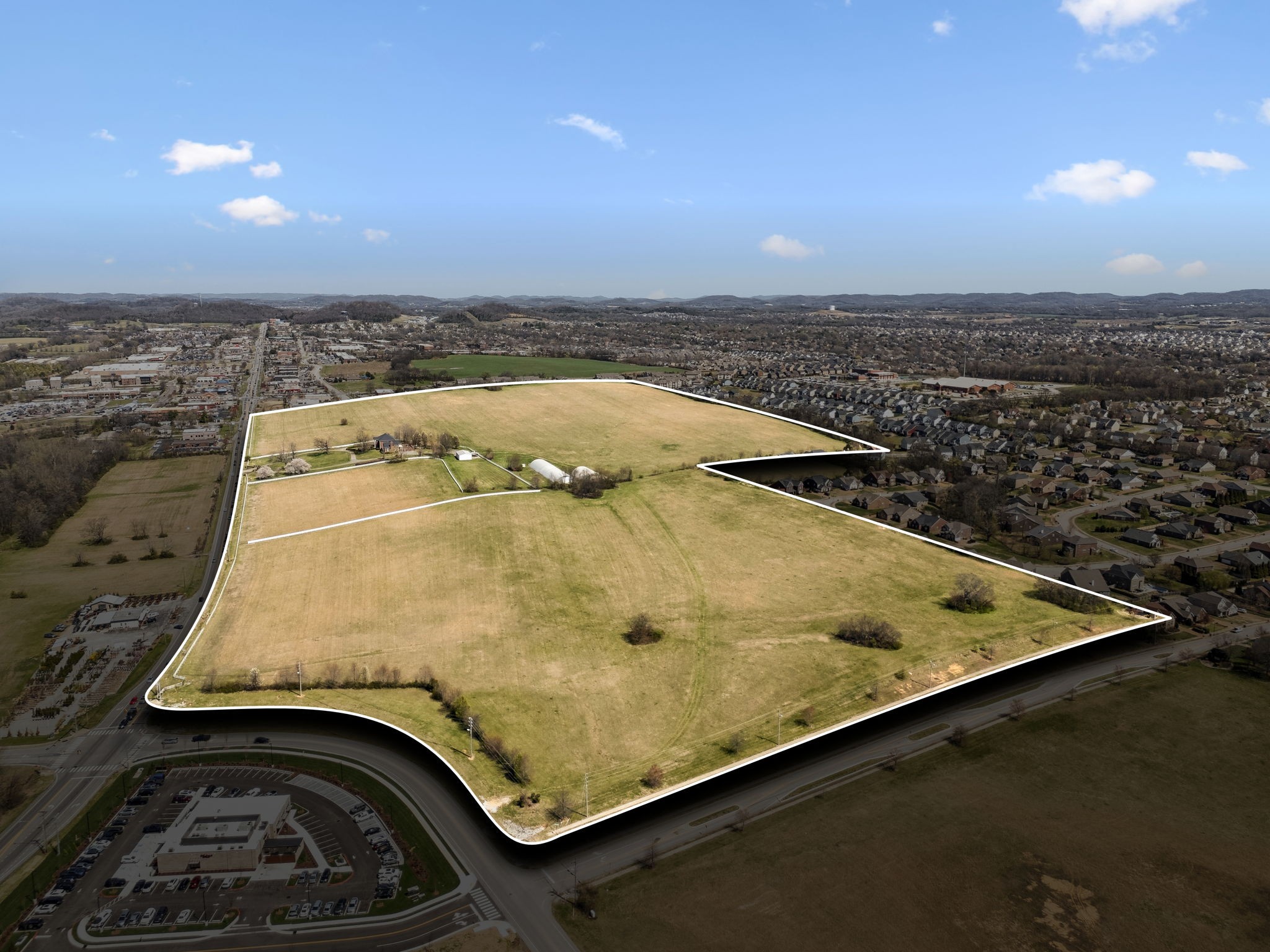 5090 Main Street Spring Hill, TN 37174 - Photo 76 of 91 an aerial view of a pool