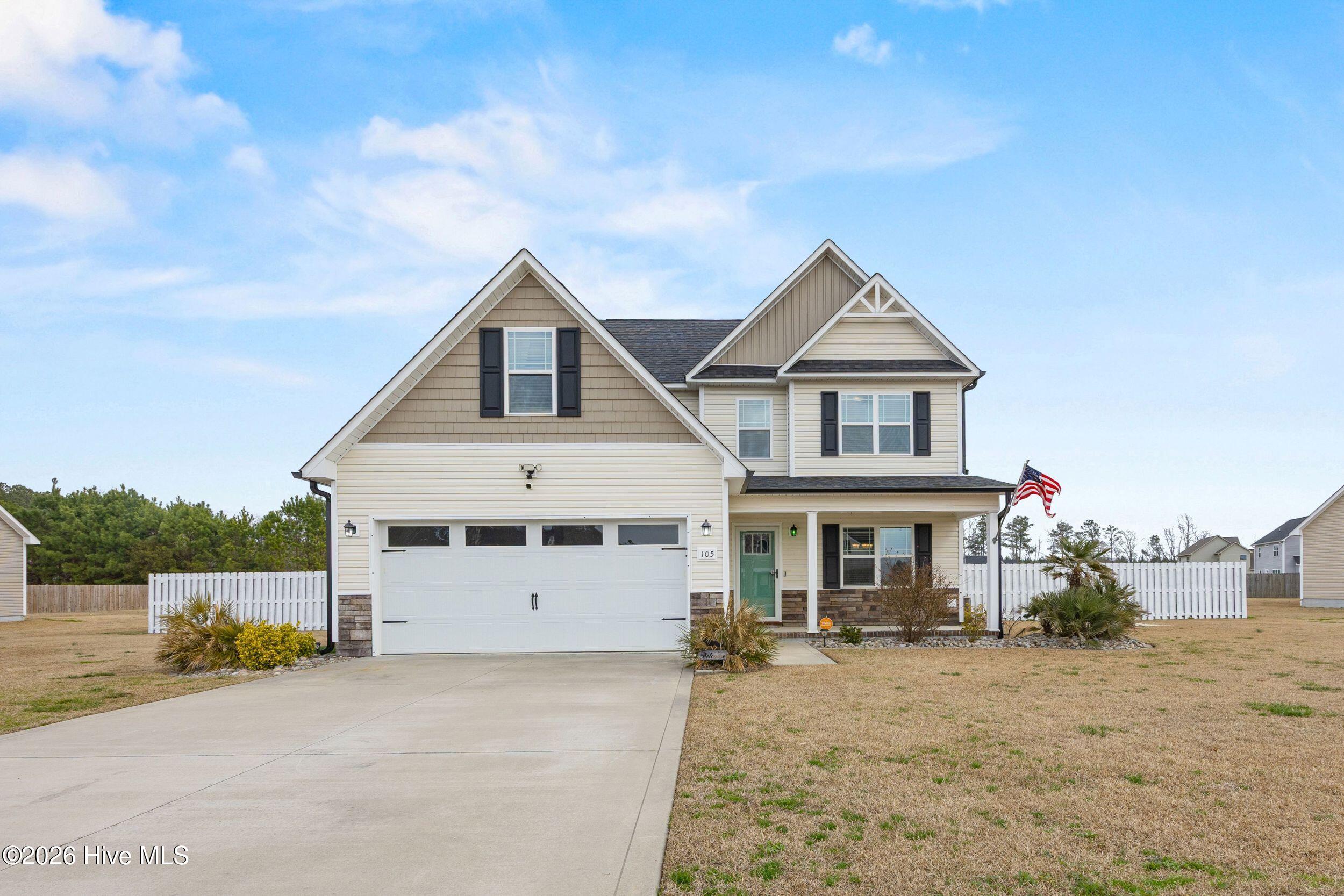 105 Barnhouse Road Jacksonville, NC 28546 - Photo 1 of 56 4_front exterior
