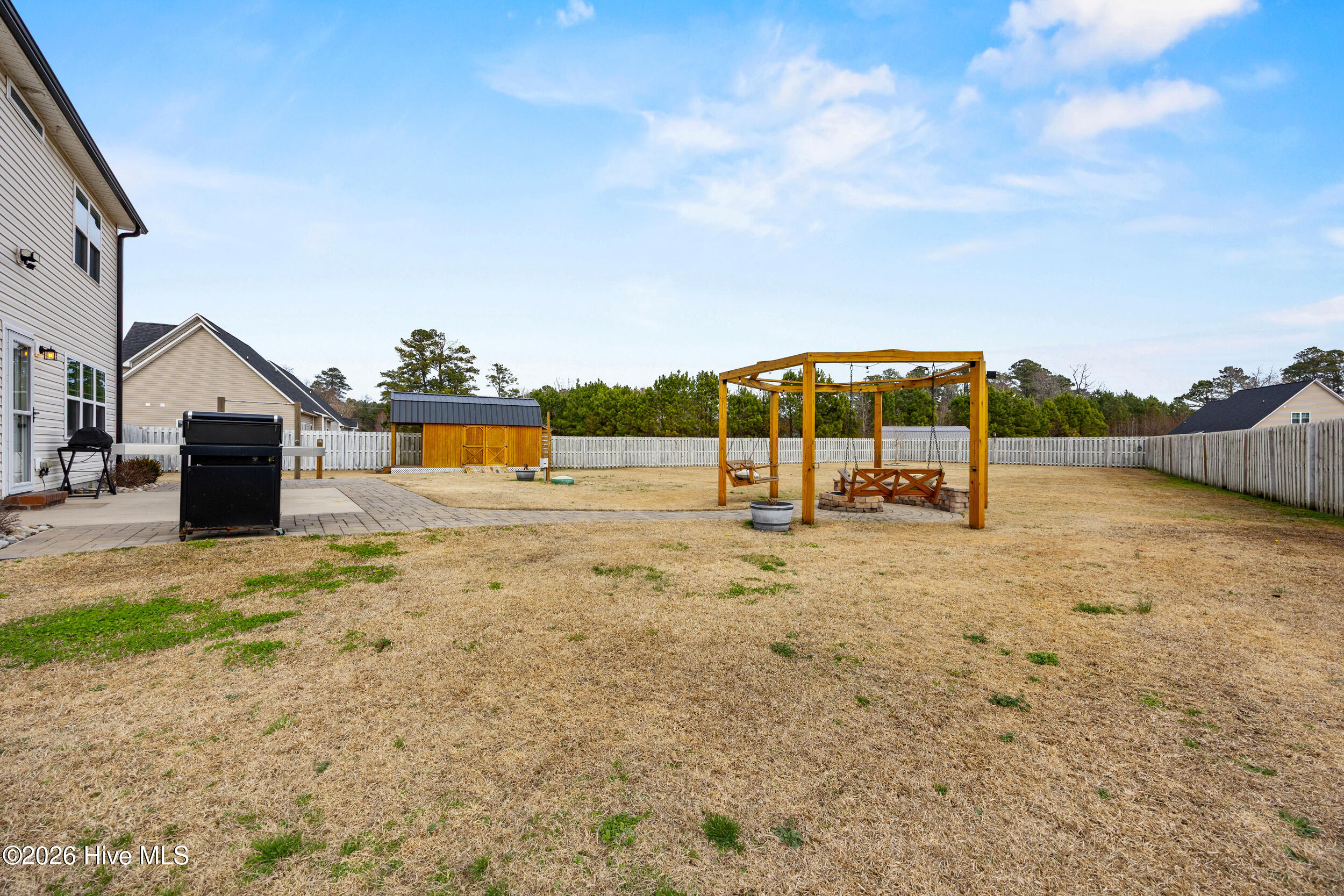 105 Barnhouse Road Jacksonville, NC 28546 - Photo 41 of 56 41_backyard