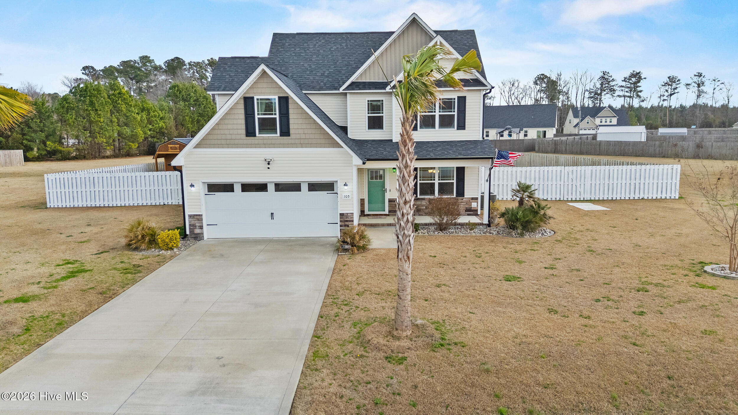 105 Barnhouse Road Jacksonville, NC 28546 - Photo 46 of 56 46_drone