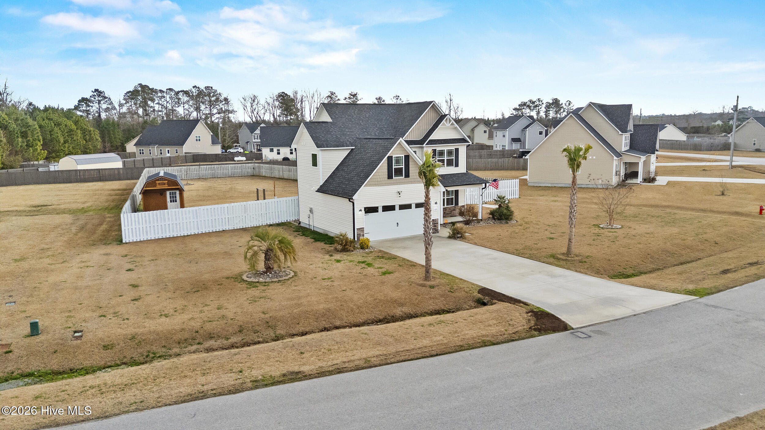 105 Barnhouse Road Jacksonville, NC 28546 - Photo 47 of 56 47_drone