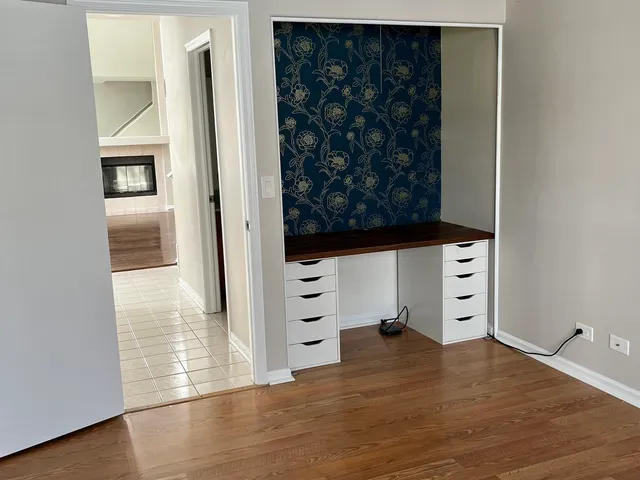 wooden floor in an empty room