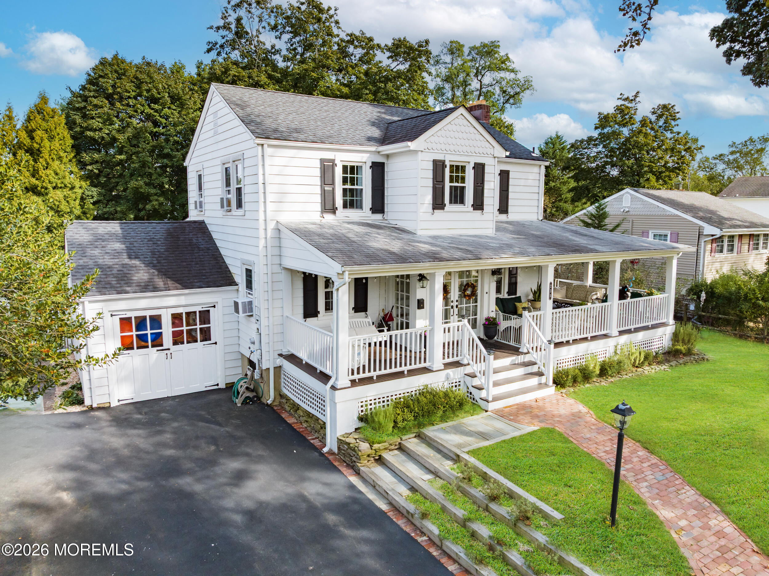 235 Cliftwood Road Oakhurst, NJ 07755 - Photo 39 of 50 39 House - drone