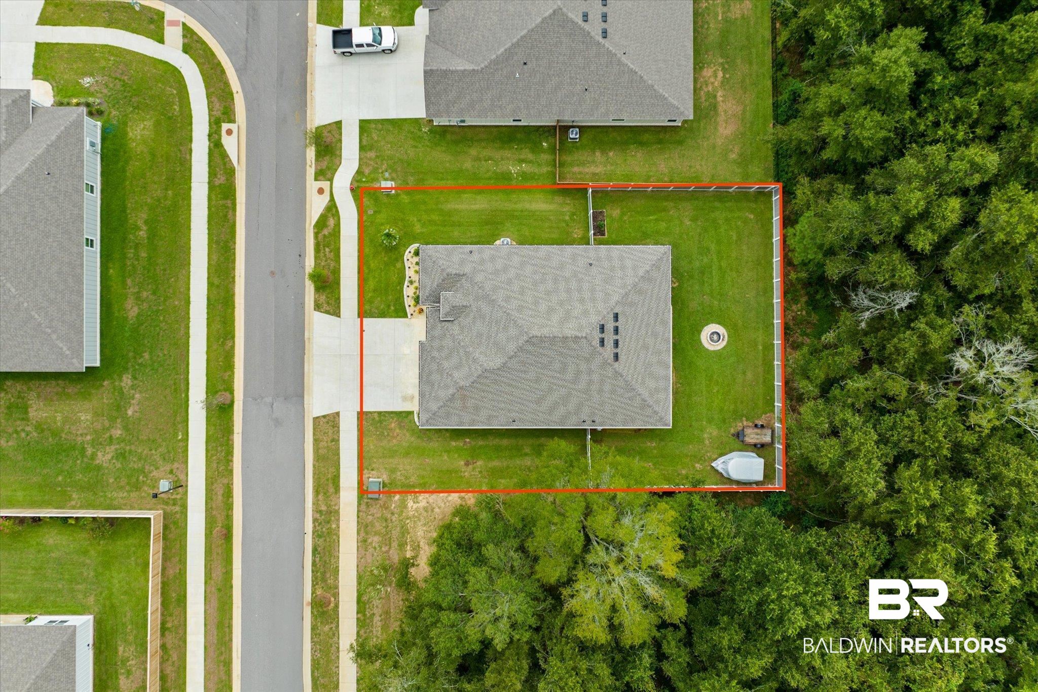 263 Bronze Street Fairhope, AL 36532 - Photo 35 of 47 Bird's eye view