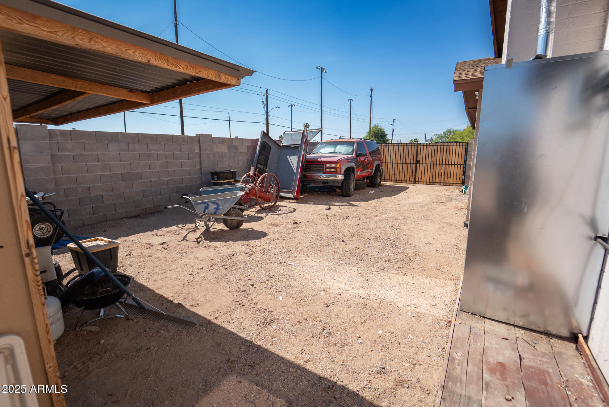 3102 West Paradise Drive Phoenix, AZ 85029 - Photo 22 of 22 a view of backyard with wheel chair