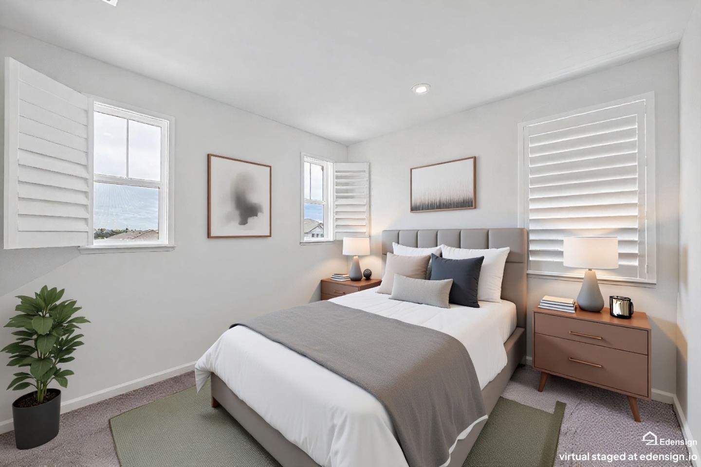 2984 Ridgecrest Drive Lincoln, CA 95648 - Photo 26 of 77 a bedroom with bed plant and window