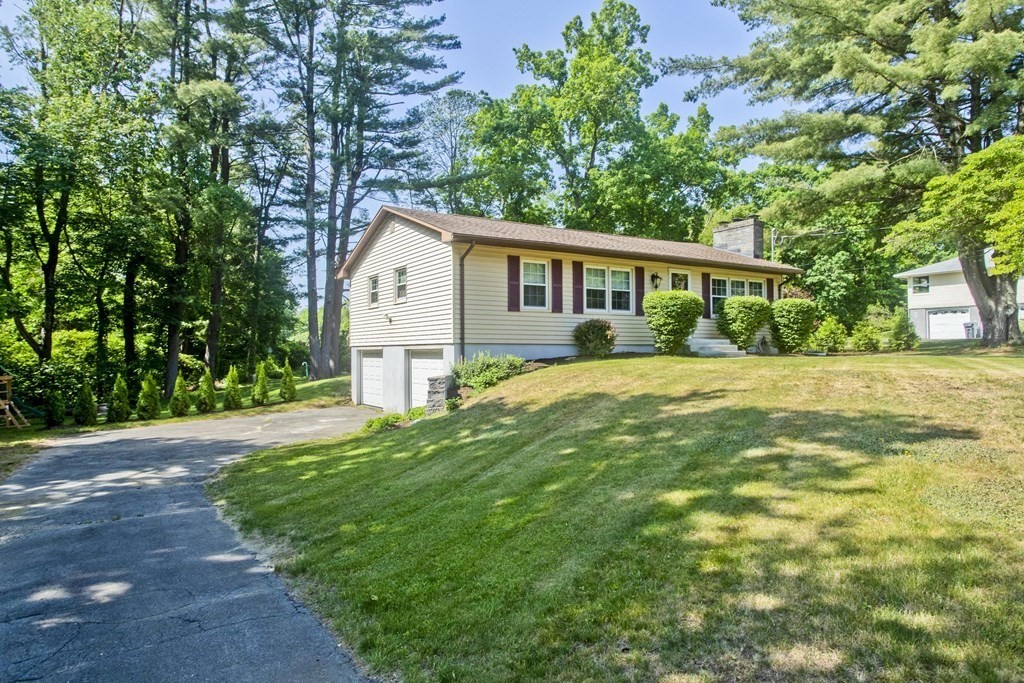 15 Circle Drive Wilbraham, MA 01095 - Photo 2 of 42 a view of a house with a yard and plants