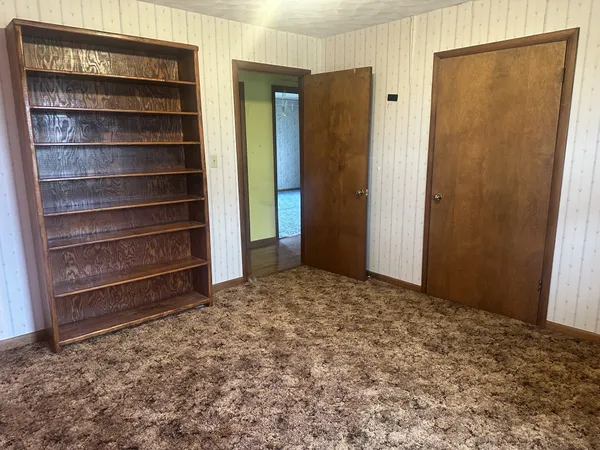 a view of room with a empty space