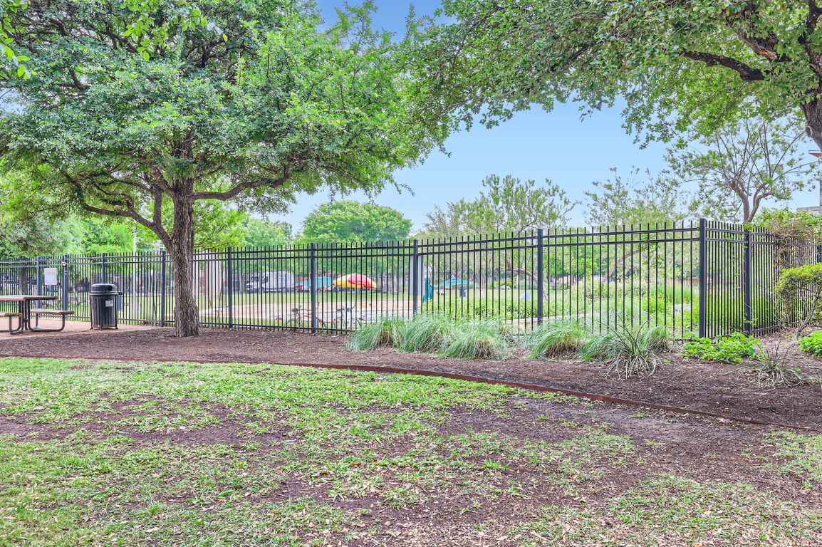 3900 Threadgill Street, Unit 16 Austin, TX 78723 - Photo 40 of 40 a view of a backyard with a garden