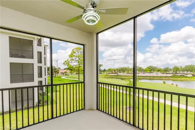 a view of a city from a balcony