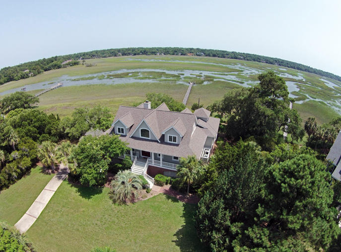 2613 Jenkins Point Road Seabrook Island, SC 29455 - Photo 24 of 25 MLS_2613JP_aerial2