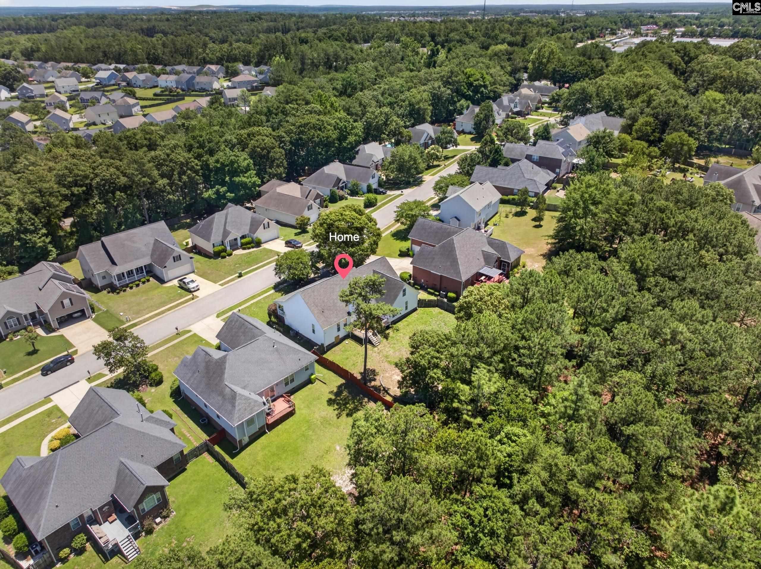 219 Plantation Pointe Drive Elgin, SC 29045 - Photo 50 of 56 an aerial view of a house with a yard