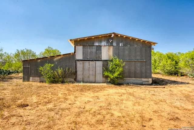 a backyard of a house