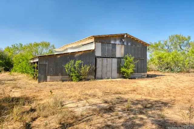 a backyard of a house