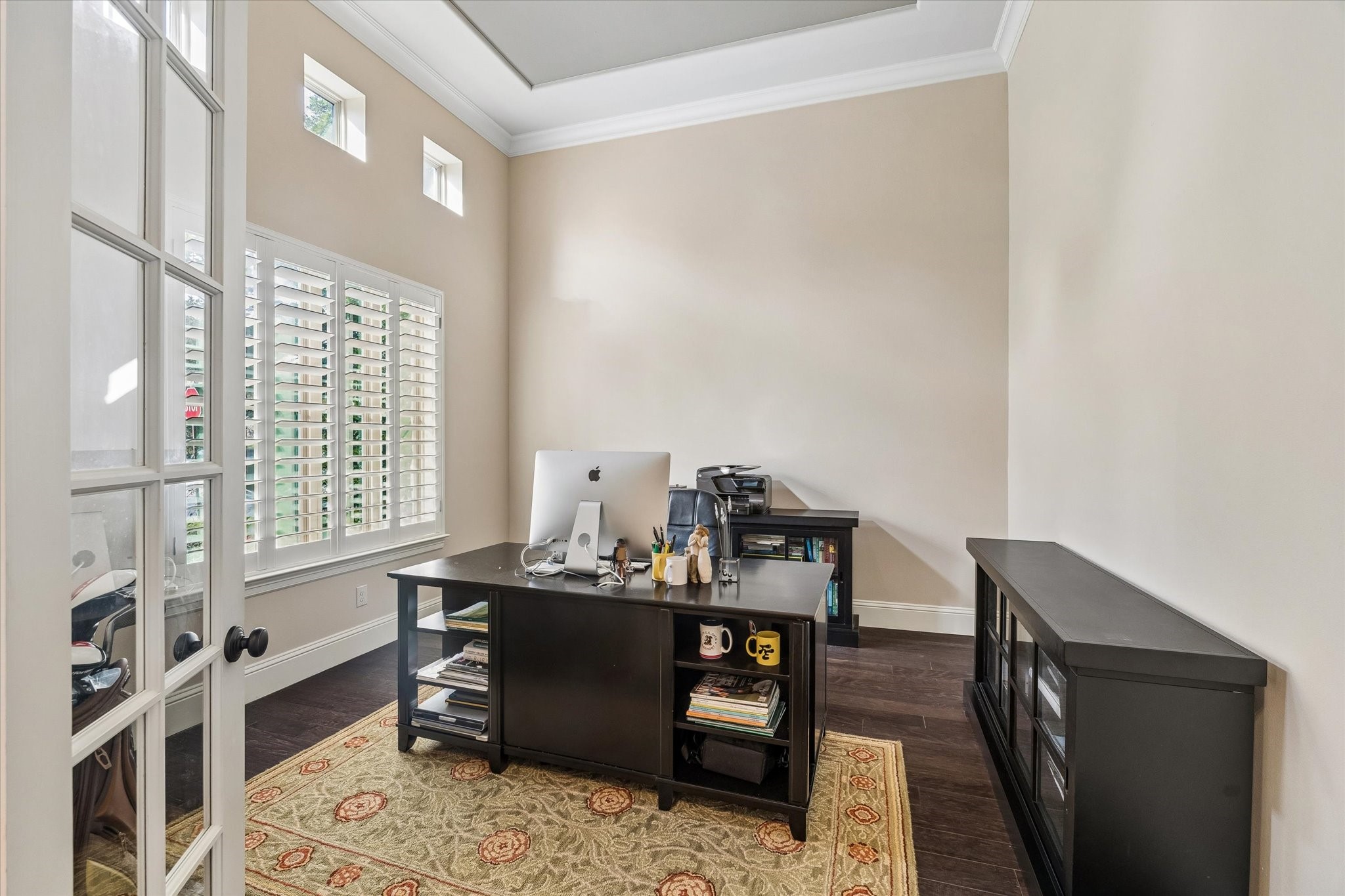 3 Tiburon Court Spring, TX 77389 - Photo 6 of 34 It's more than just a home office—it's a workspace designed to support the way we live today, where productivity and balance exist under the same roof. At 3 Tiburon Court, your commute is measured in footsteps, and the best part of your workday might just be the view waiting outside your window.