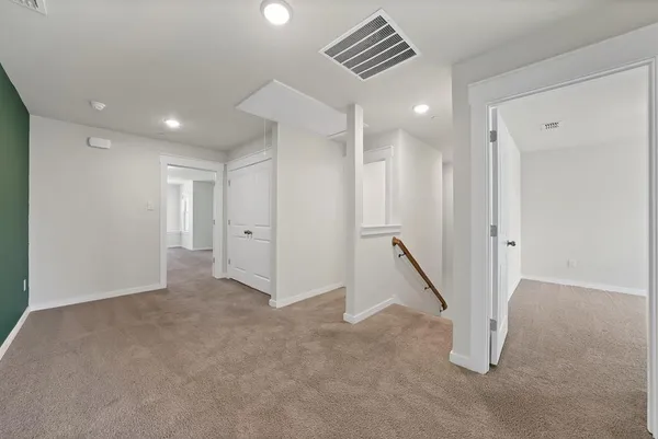 a view of empty room