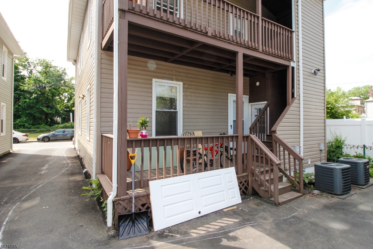 52 New Street, Unit A Montclair, NJ 07042 - Photo 15 of 18 a view of stairs and a yard