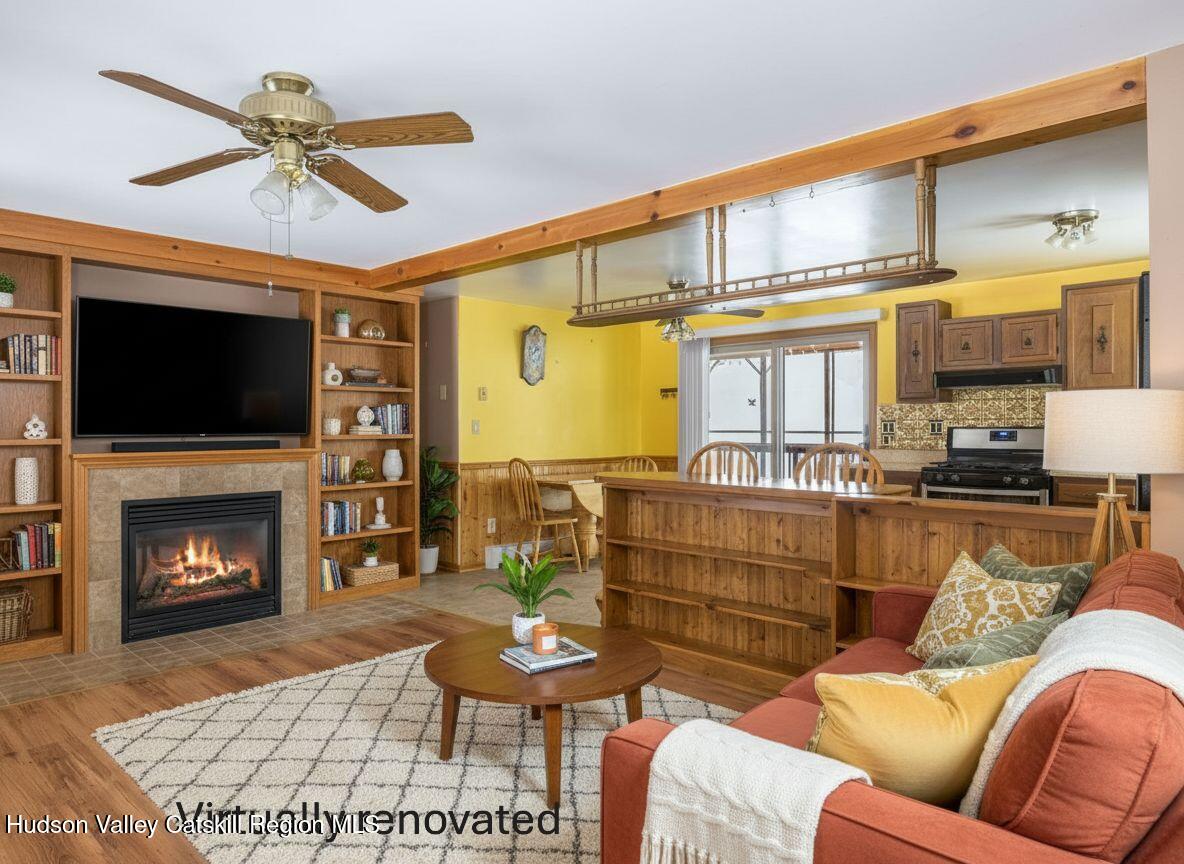 296 Diamond Notch Road Lanesville, NY 12450 - Photo 21 of 52 Standard virtual livingroom