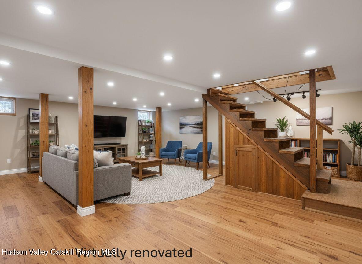 296 Diamond Notch Road Lanesville, NY 12450 - Photo 38 of 52 Standard virtual basement stairs