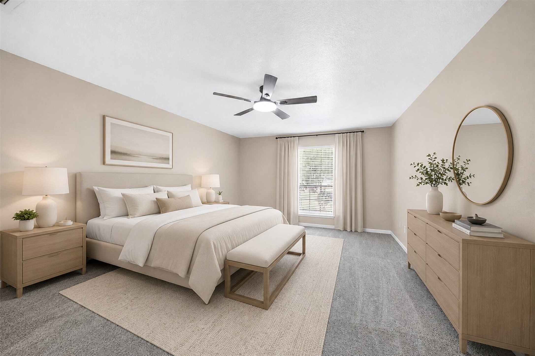 6507 Spring Leaf Drive Spring, TX 77379 - Photo 19 of 50 Primary Bedroom Virtually Staged