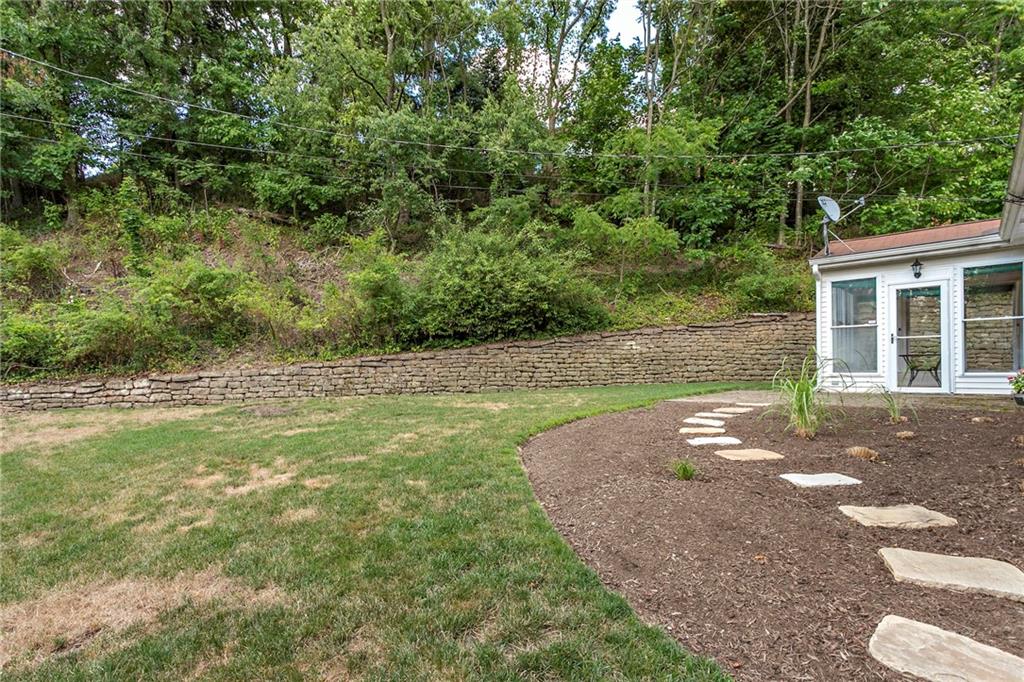 69 Holland Road Pittsburgh, PA 15235 - Photo 24 of 25 The backyard is flat and provides a private space. The left side of the backyard is fenced.