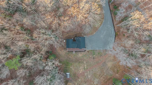a backyard of a house