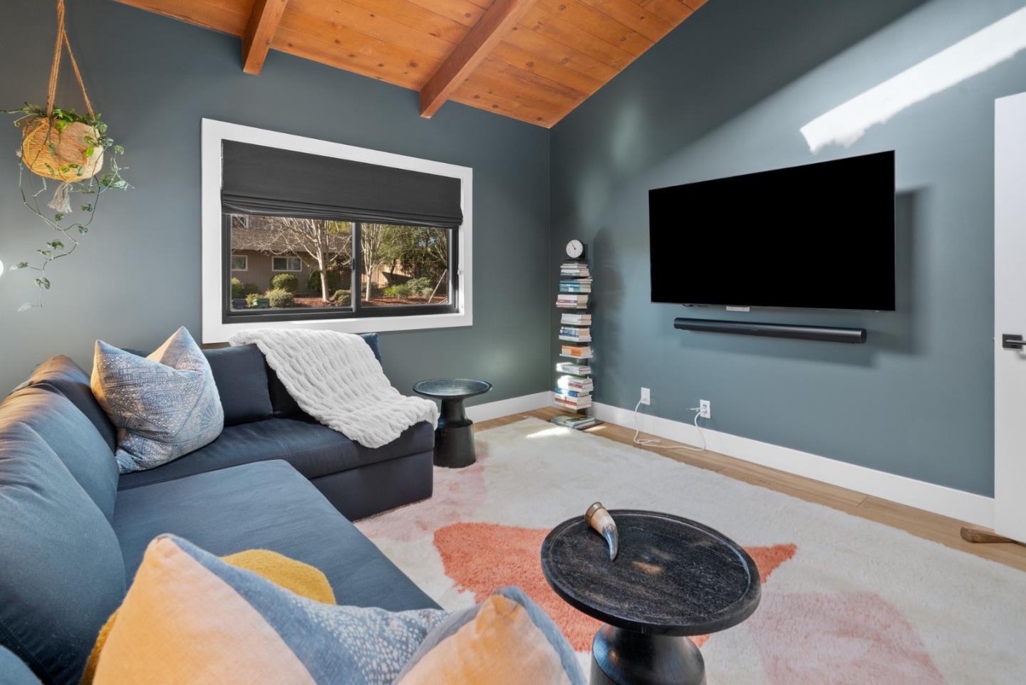 409 Townsend Drive Aptos, CA 95003 - Photo 22 of 43 a living room with furniture and a flat screen tv
