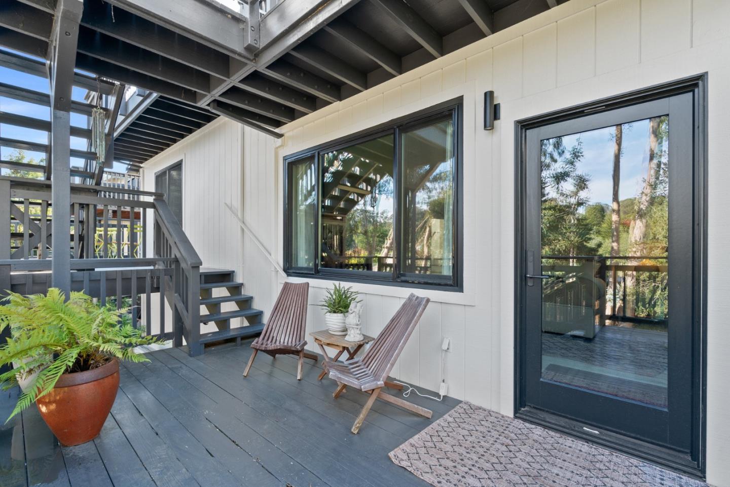 409 Townsend Drive Aptos, CA 95003 - Photo 35 of 43 a living room with furniture and a potted plant