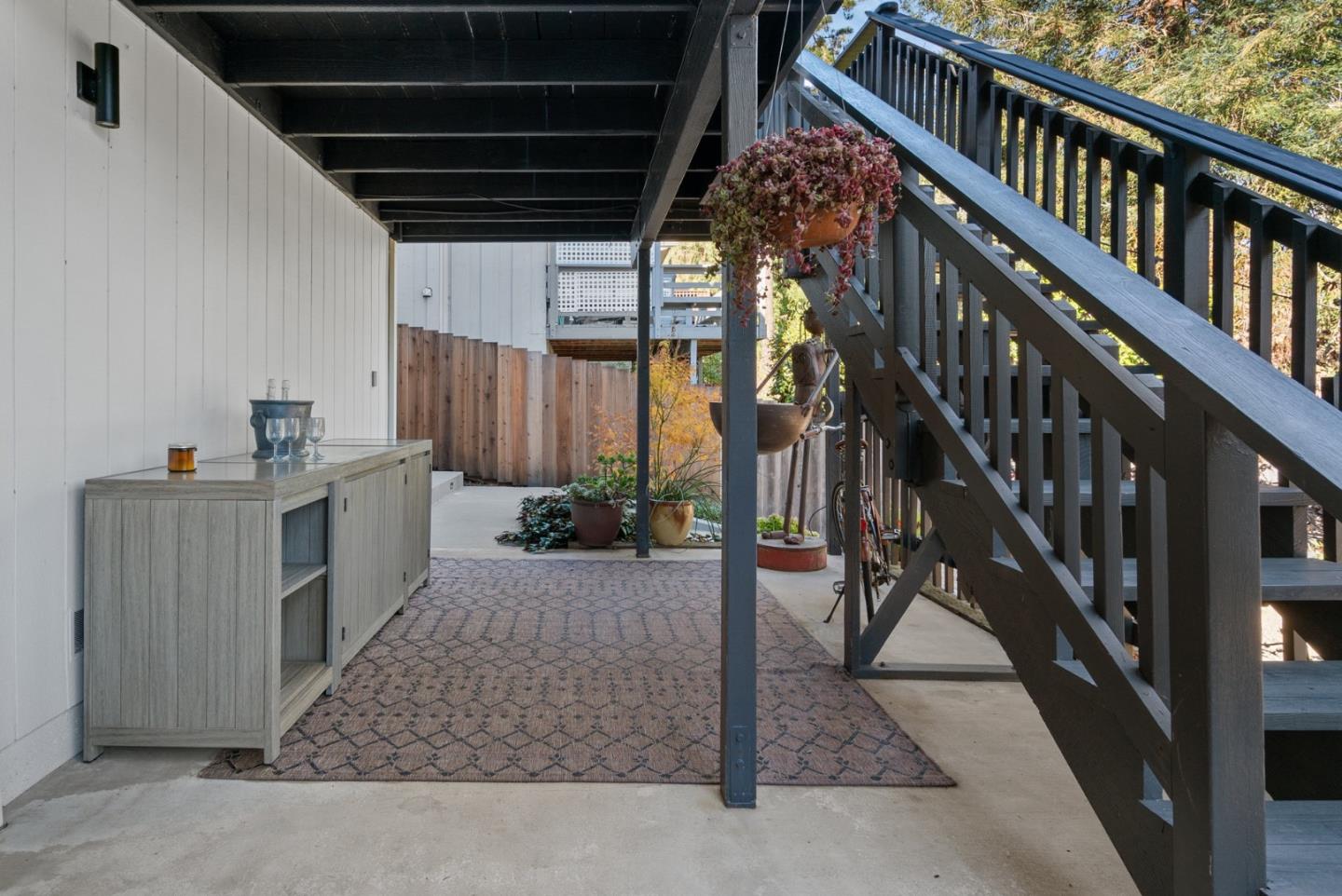 409 Townsend Drive Aptos, CA 95003 - Photo 37 of 43 a view of entryway with wooden stairs