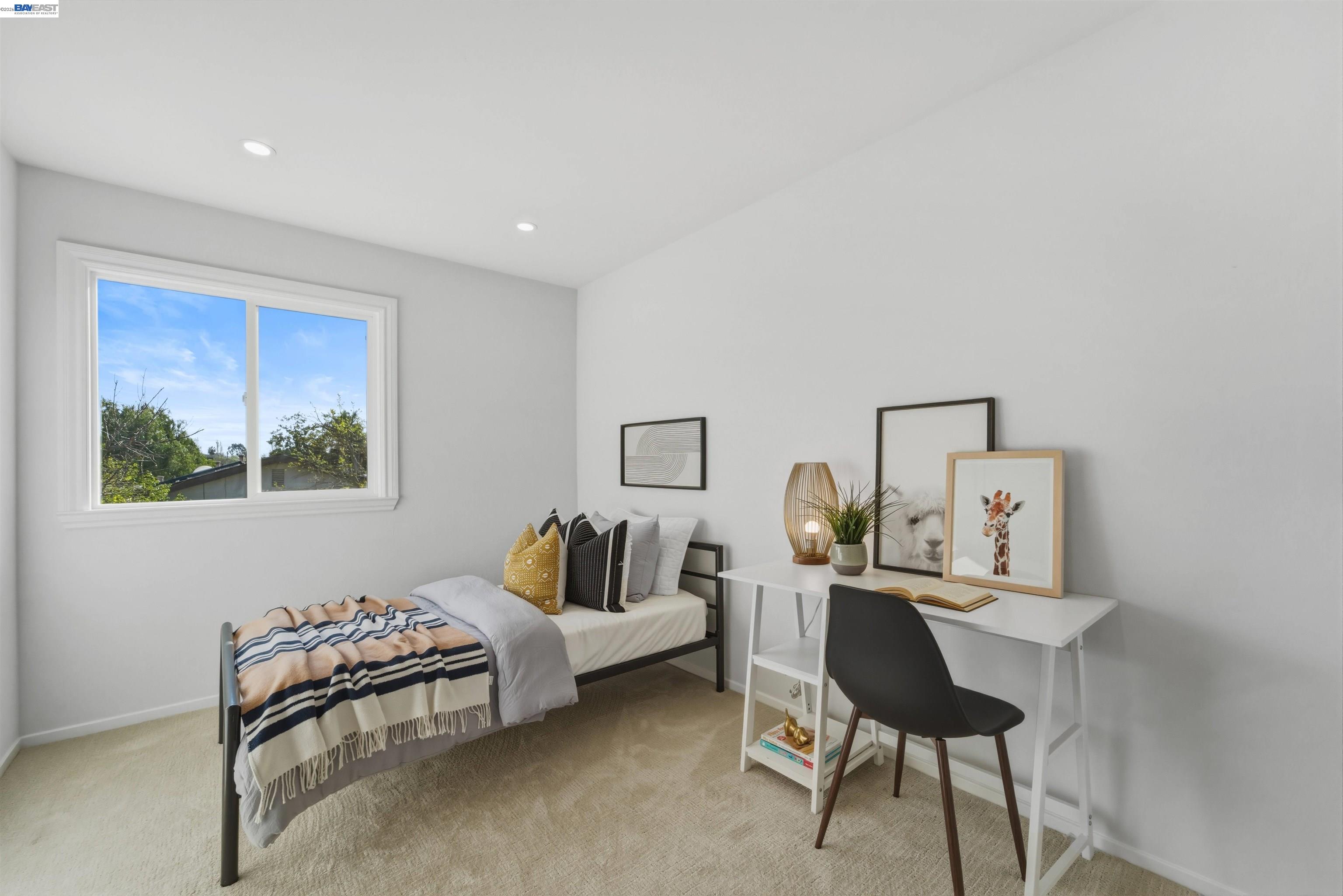 32471 Lake Ree Street Fremont, CA 94555 - Photo 15 of 31 a bedroom with furniture and a window