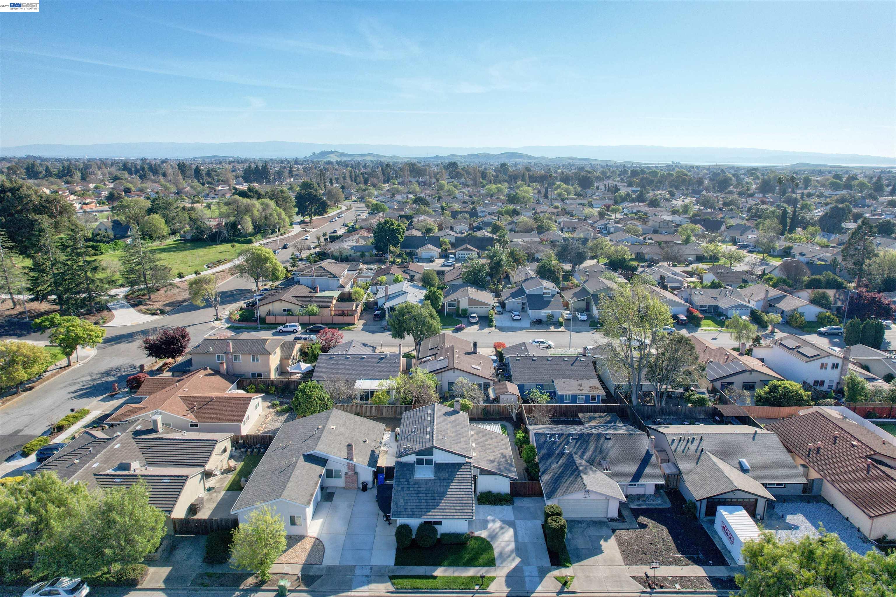 32471 Lake Ree Street Fremont, CA 94555 - Photo 28 of 31 an aerial view of a city