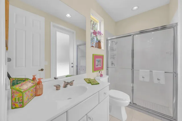 a table and chairs in front of a building