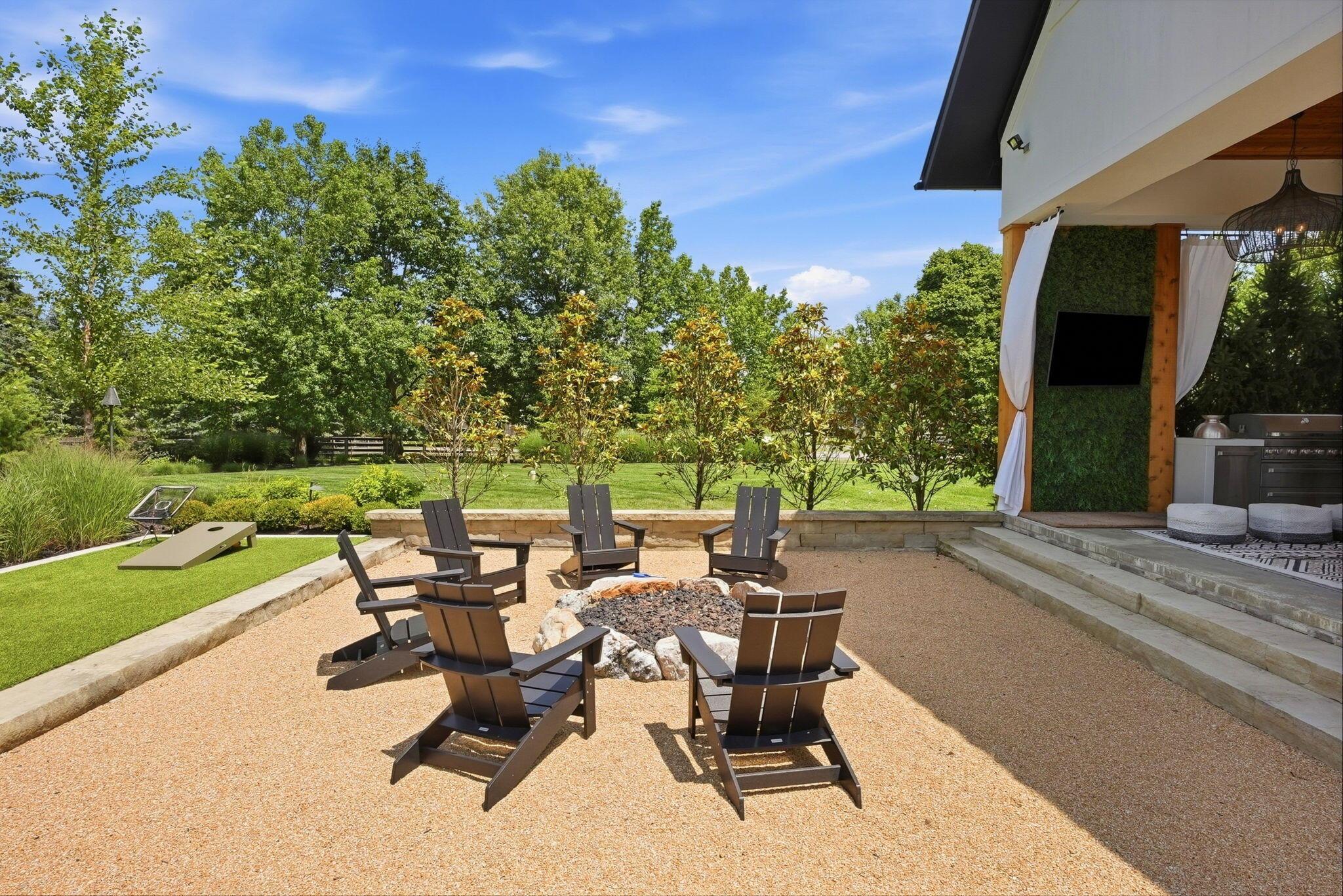 10122 Concord Road Dublin, OH 43017 - Photo 104 of 119 Sunken Firepit