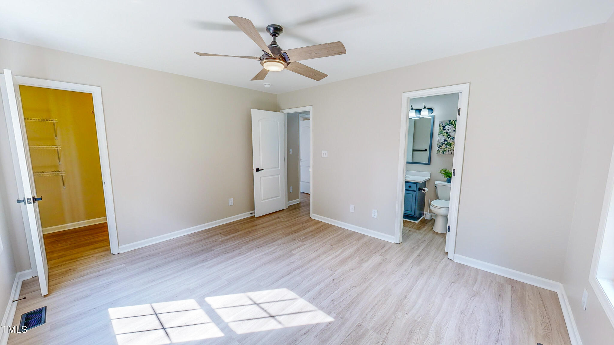 137 Dandelion Drive Timberlake, NC 27583 - Photo 38 of 53 a view of livingroom with hardwood floor and a ceiling fan