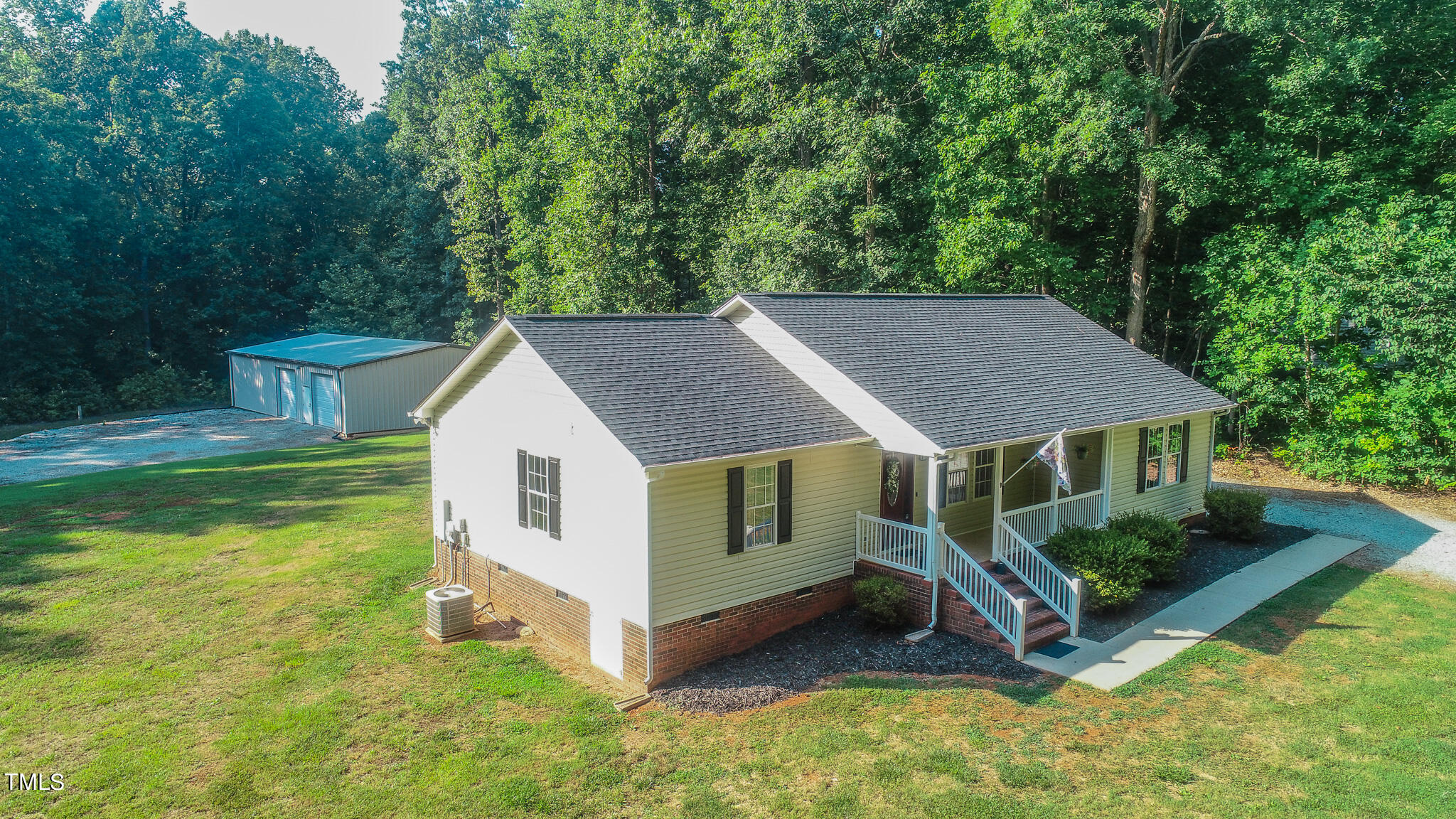137 Dandelion Drive Timberlake, NC 27583 - Photo 5 of 53 an aerial view of a house