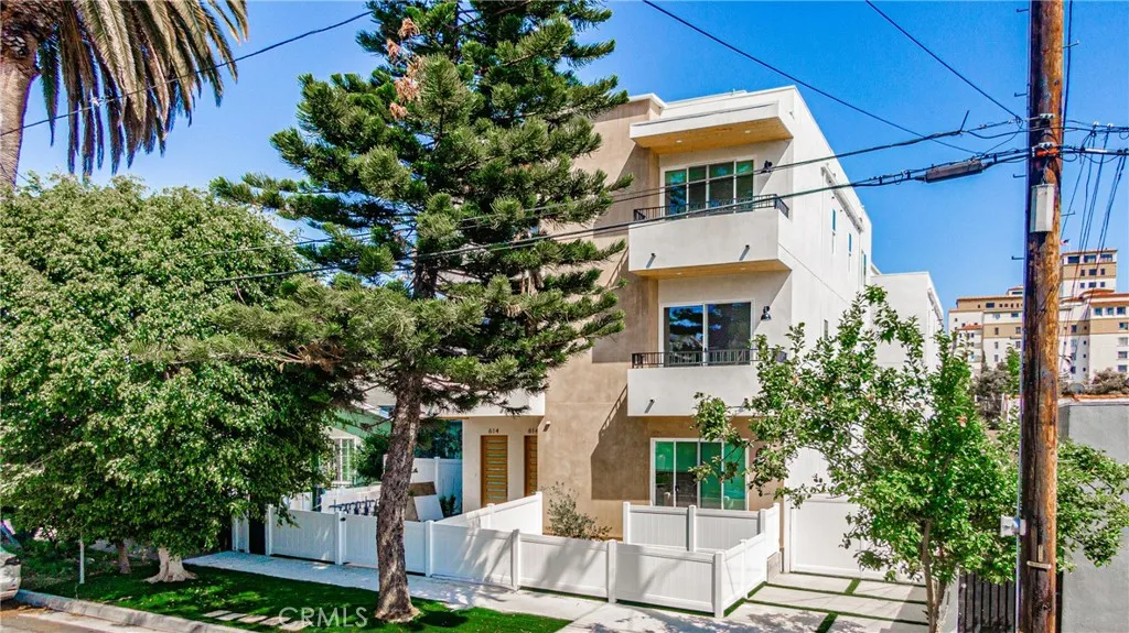 614 North Rampart Boulevard, Unit 1/2 Silver Lake, CA 90026 - Photo 1 of 1 a view of a house with a tree