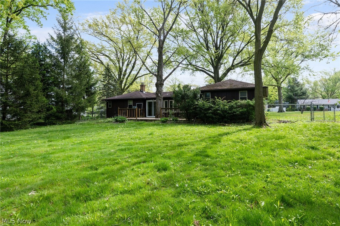 8106 Middlesex Road Mentor, OH 44060 - Photo 32 of 32 View of yard featuring a wooden deck