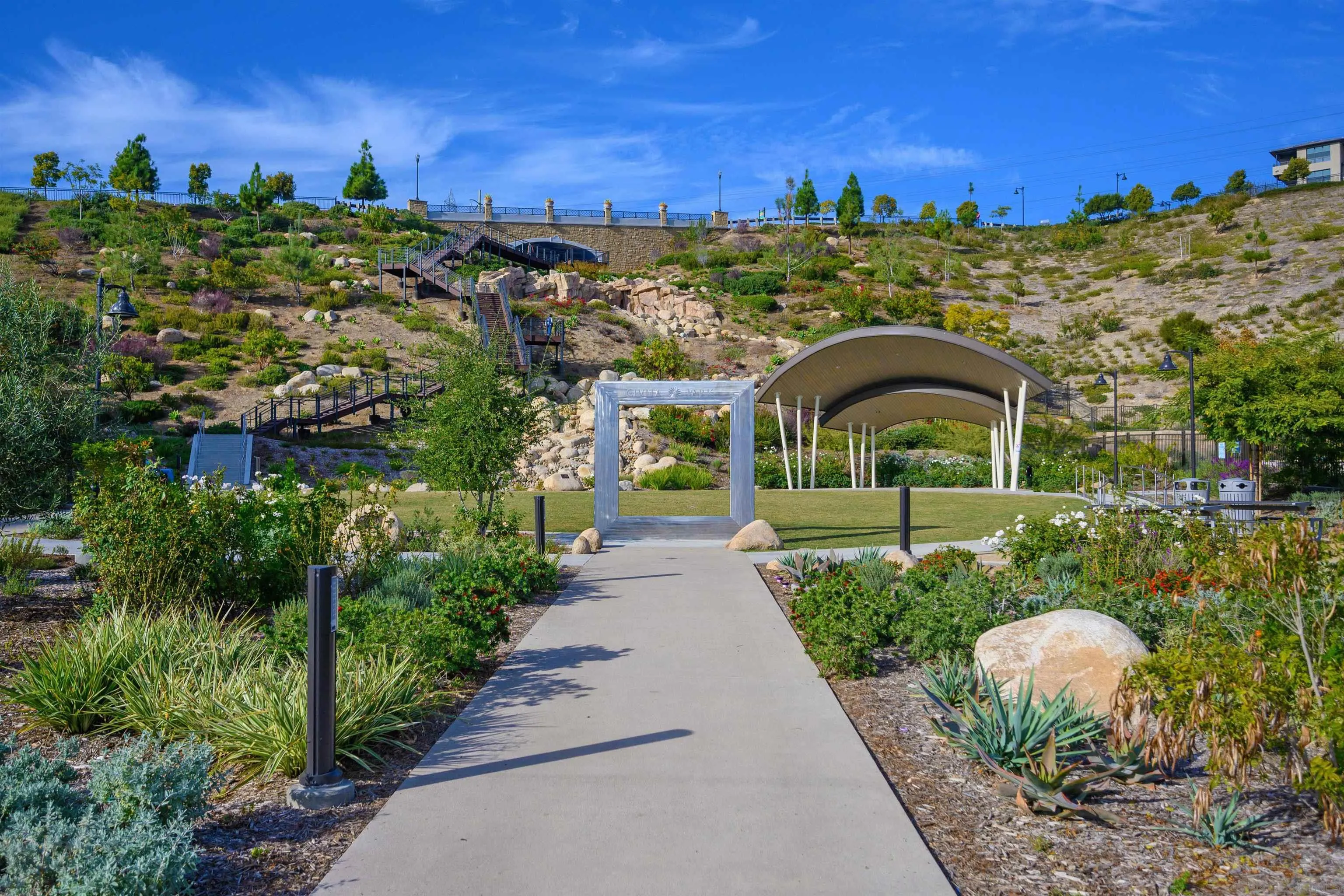 7853 Inception Way San Diego, CA 92108 - Photo 57 of 66 a view of a garden