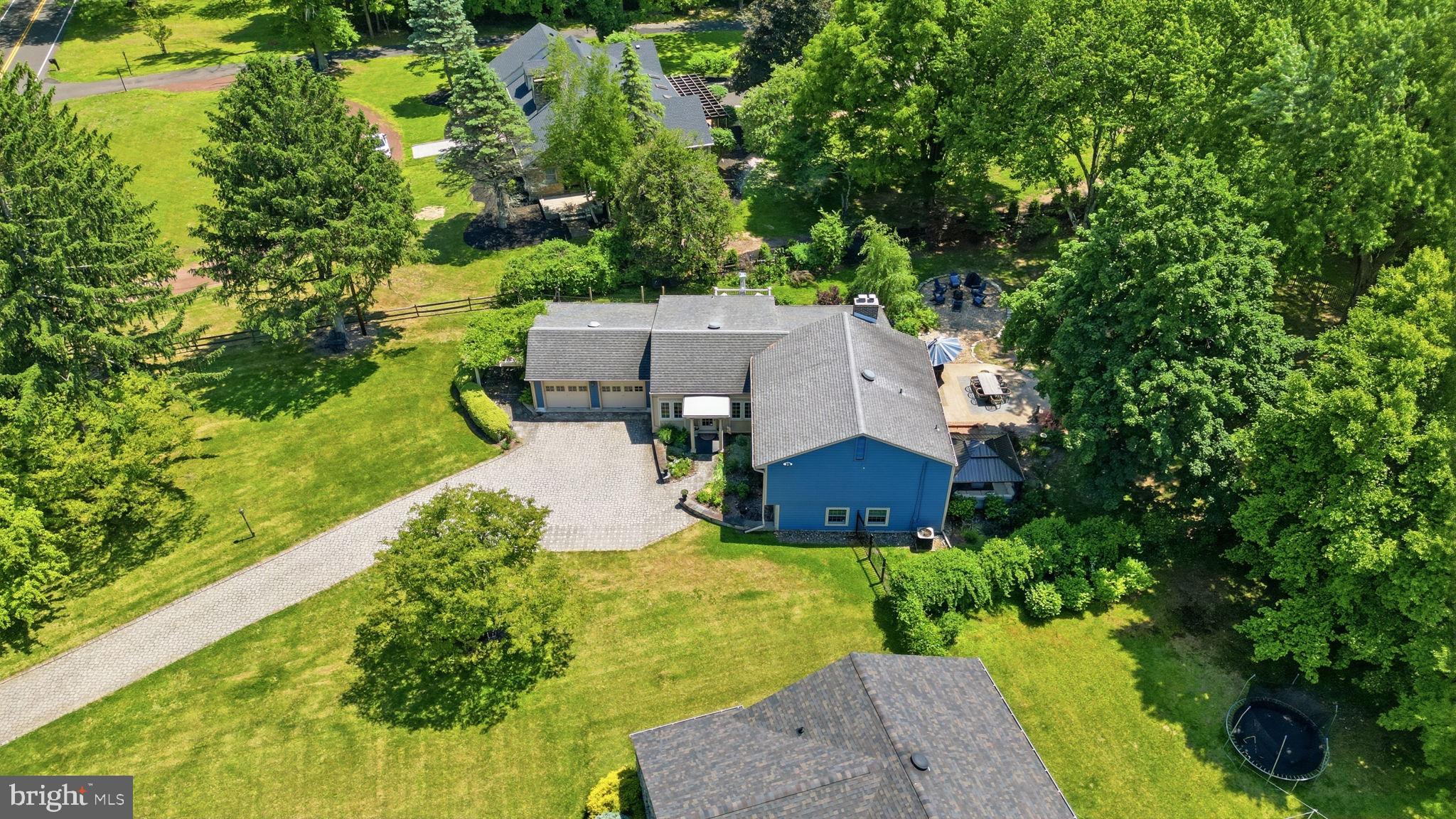 621 River Road Yardley, PA 19067 - Photo 4 of 75 an aerial view of a house with a yard