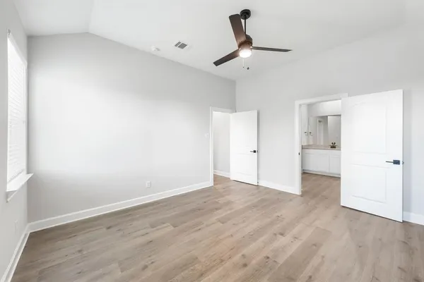 wooden floor in an empty room