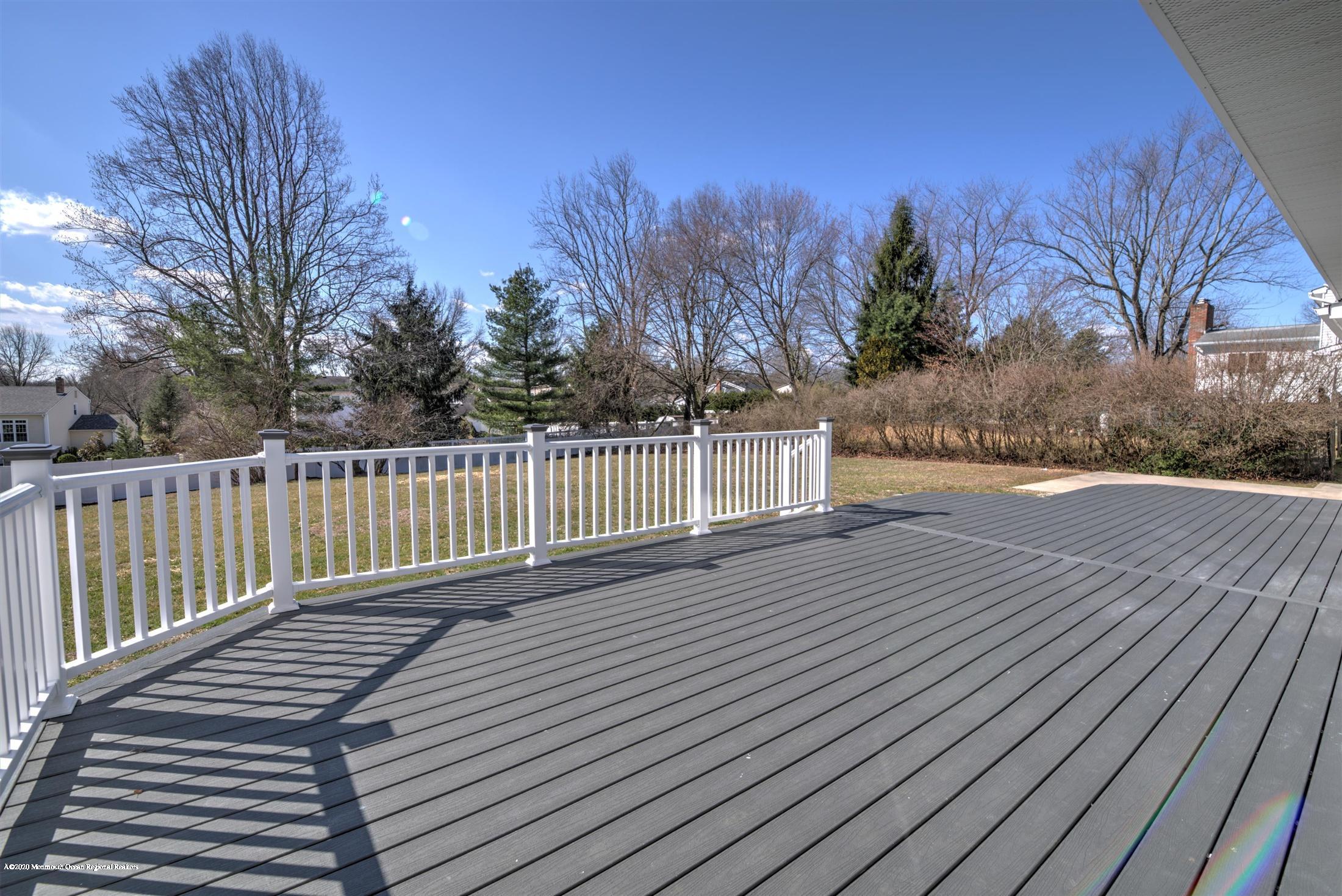 518 East Freehold Road Freehold, NJ 07728 - Photo 31 of 35 a view of a wooden deck