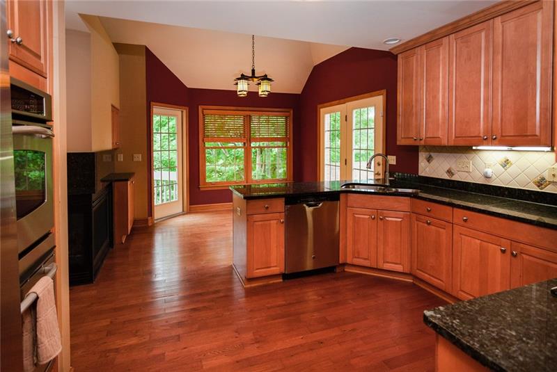 520 Farndale Road Pittsburgh, PA 15238 - Photo 8 of 21 Kitchen leading to outdoor patio