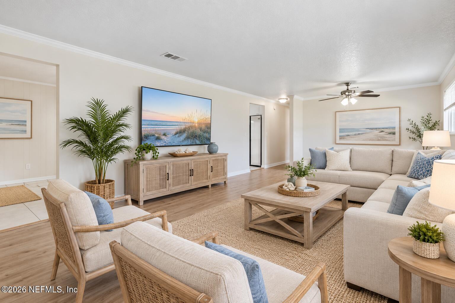8577 Ruckman Avenue Jacksonville, FL 32221 - Photo 4 of 20 4_Living Room - Virtually Staged