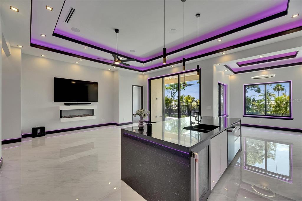 6532 Simone Shores Circle Apollo Beach, FL 33572 - Photo 41 of 86 a room with furniture pool table flat screen tv and windows