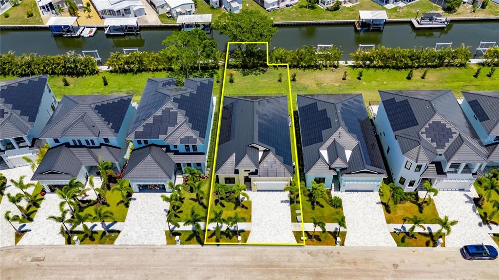 6532 Simone Shores Circle Apollo Beach, FL 33572 - Photo 75 of 86 an aerial view of house with yard swimming pool and outdoor seating