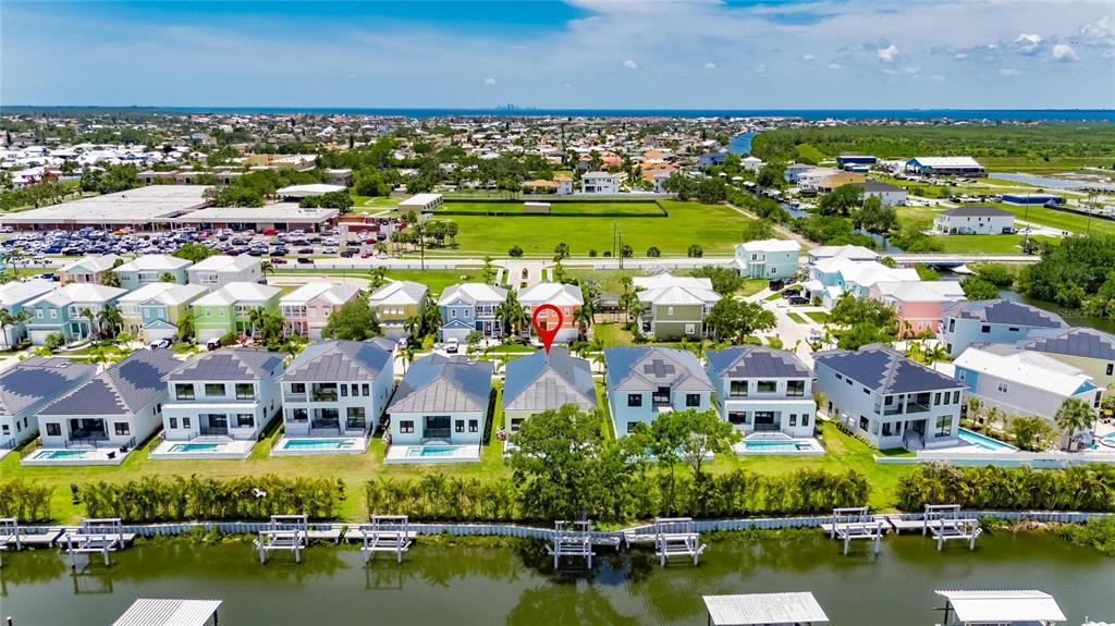 6532 Simone Shores Circle Apollo Beach, FL 33572 - Photo 83 of 86 an aerial view of residential houses with outdoor space