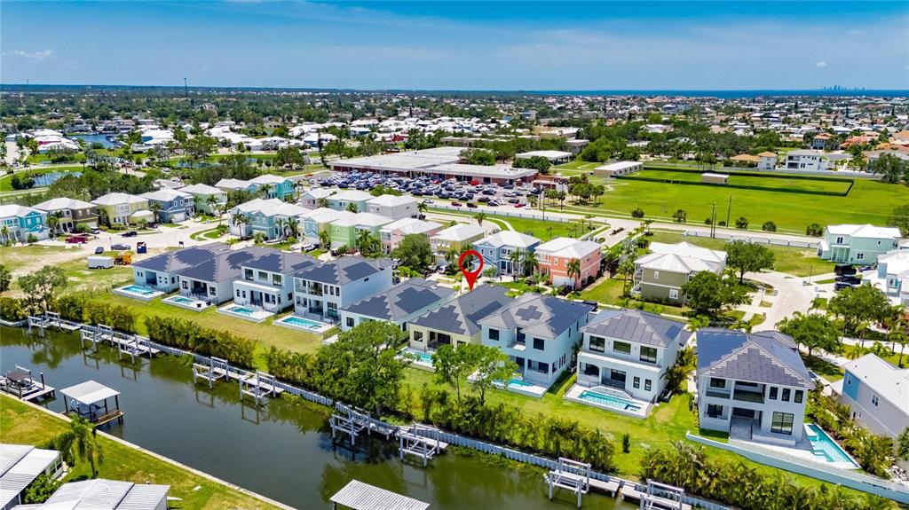 6532 Simone Shores Circle Apollo Beach, FL 33572 - Photo 84 of 86 an aerial view of residential houses with outdoor space