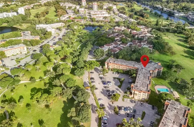 a bird view of a house